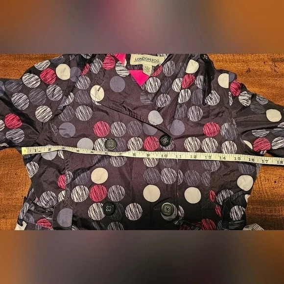 London Fog Girl's Rain Jackets Size 14 - Picture 14 of 15